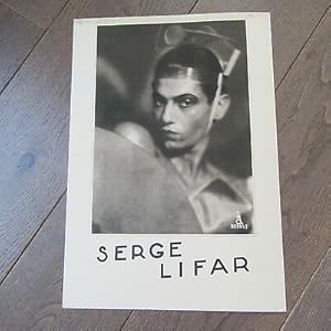 GRAND PORTRAIT DE SERGE LIFAR PAR ANGELO PHOTO 1930 DANSE OPERA