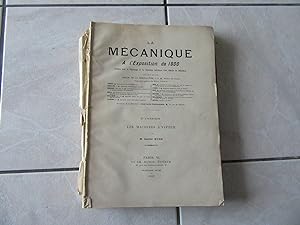 LA MECANIQUE A L'EXPOSITION UNIVERSELLE DE 1900 DUNOD 1901 machines a vapeur