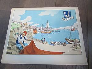 ESTAMPE GRAVURE ANCIENNE SETE HERAULT CETTE