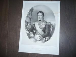 GRAVURE 1880 LIEUTENANT GENERAL ARRIGHI DUC DE PADOU ITALIE