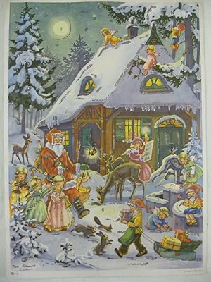 Imagen del vendedor de Adventskalender: Weihnachtsmann kommt. a la venta por Wolfgang Kohlweyer