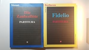 Bild des Verkufers fr Fidelio, Partitur + Mozart, Wolfgang Amadeus: Die Zauberflte zum Verkauf von Gebrauchtbcherlogistik  H.J. Lauterbach