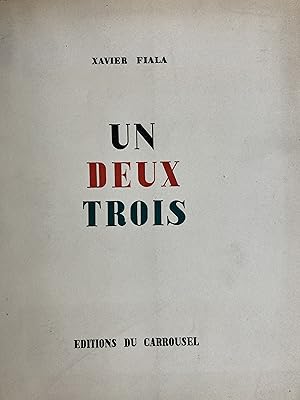 Seller image for Un deux trois. Proses. for sale by ShepherdsBook