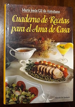 Cuaderno de recetas para el ama de casa