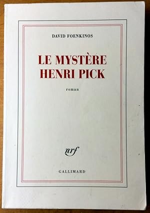 Seller image for Le mystre Henri Pick: Roman for sale by Livres Norrois