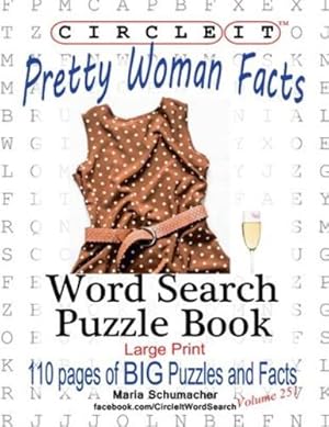 Bild des Verkufers fr Circle It, Pretty Woman Facts, Word Search, Puzzle Book [Soft Cover ] zum Verkauf von booksXpress