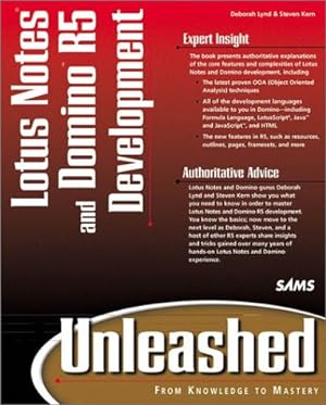 Seller image for Lotus Notes and Domino R5 Development Unleashed for sale by Libro Co. Italia Srl