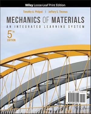 Bild des Verkufers fr Mechanics of Materials: An Integrated Learning System by Philpot, Timothy A., Thomas, Jeffery S. [Ring-bound ] zum Verkauf von booksXpress