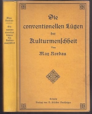 Bild des Verkufers fr Die conventionellen Lgen der Kulturmenschheit. zum Verkauf von Antiquariat Burgverlag