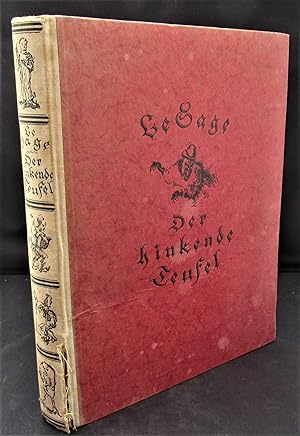 Seller image for Der hinkende Teufel, aus dem Franzsischen von G. Fink, mit 130 Steinzeichnungen von Bernhard Lorenz for sale by The Bookmonger