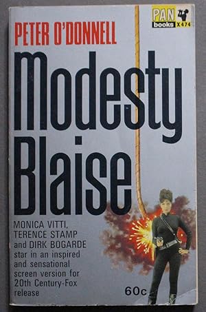 Immagine del venditore per Modesty Blaise (Introducing) (#1 in Modesty Blaise series; PAN Books X474); Source for the MOVIE starring Monica Vitti as Modesty Blaise, with Terence Stamp and Dirk Bogarde; ) venduto da Comic World