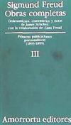 Obras completas Vol.III: Primeras publicaciones psicoanalíticas (1893-1899)