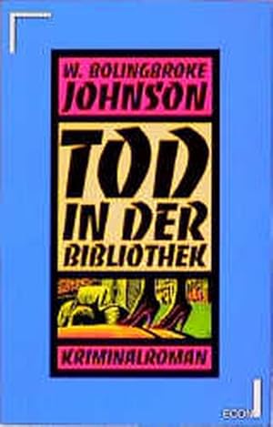 Seller image for Tod in der Bibliothek. for sale by Antiquariat Armebooks