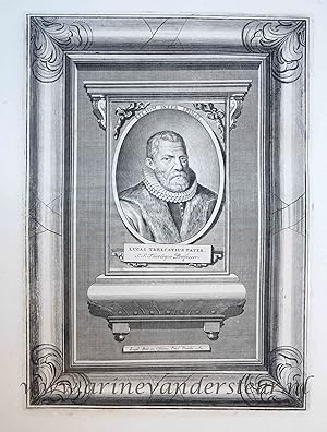 [Portrait print theologian Lucas Trelcatius] LUCAS TRELCATIUS (I), 1715-1716.