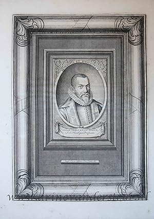 [Portrait print theologian Lucas Trelcatius] LUCAS TRELCATIUS FILIUS, 1715-1716.