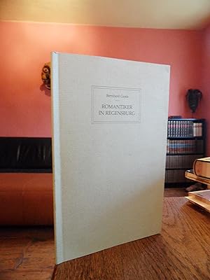 Seller image for Romantiker in Regensburg. Festvortrag zur 95. Jahresversammlung der Gesellschaft der Bibliophilen e. V. am 5. Juni 1994 in Regensburg. for sale by Antiquariat Floeder