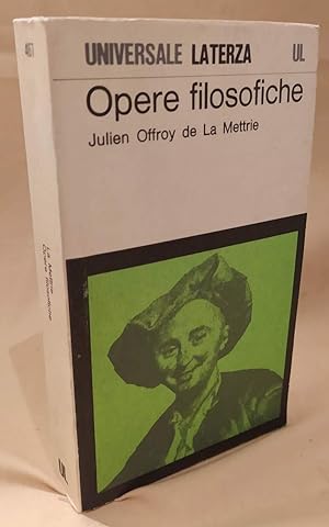 Seller image for OPERE FILOSOFICHE (1978) for sale by Invito alla Lettura