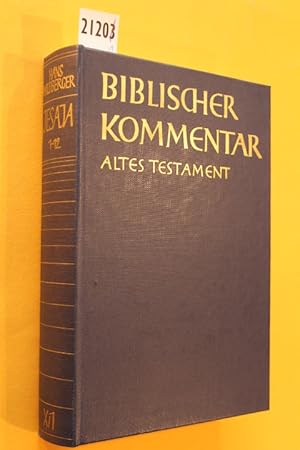 Jesaja, 1. Teilband (1-12) (Biblischer Kommentar zum Alten Testament, Band X/1) (gebundene Ausgabe)