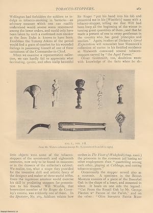 Imagen del vendedor de Tobacco Stoppers. An original article from The Antiquary Magazine, 1915. a la venta por Cosmo Books