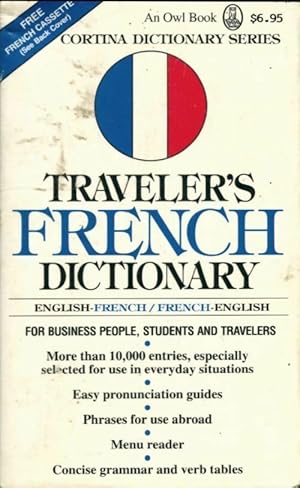 Image du vendeur pour Traveler's french dictionary. English-french/french-english - Teresa Nutting mis en vente par Book Hmisphres