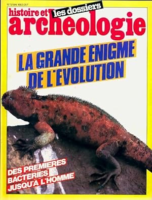 Dossiers histoire et archéologie n°73 : La grande énigme de l'évolution - Collectif