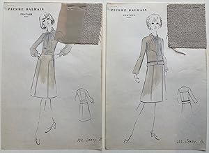 Croquis Plate 332 (set of 2)