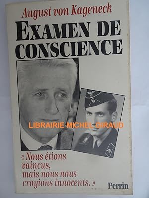 Immagine del venditore per Examen de conscience venduto da Librairie Michel Giraud