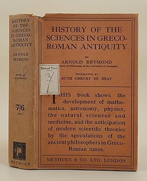 History of the Sciences in Greco-Roman Antiquity