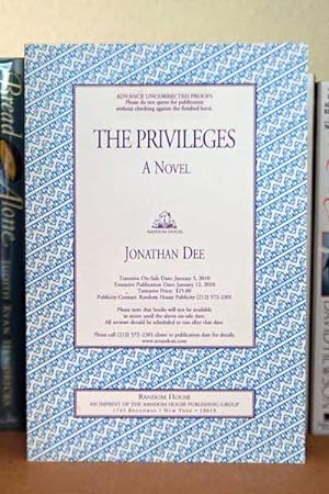 Seller image for The Privileges: A Novel ***ADVANCE READERS COPY*** for sale by Beaver Bridge Books