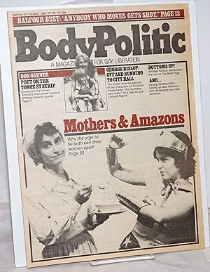 Image du vendeur pour The Body Politic: a magazine for gay liberation; #67, October, 1980; Mothers & Amazons mis en vente par Bolerium Books Inc.