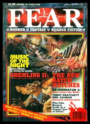 Bild des Verkufers fr FEAR - Fantasy, Horror and Science Fiction - Issue 19 - July 1990 zum Verkauf von W. Fraser Sandercombe