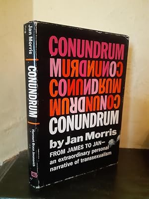 Imagen del vendedor de Conundrum: An Extraordinary Personal Narrative of Transsexualism a la venta por Temple Bar Bookshop