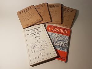 Schweizer Landeskarten / Cartes nationales Suisses / Carte nazionale Svizzere 1 : 200'000.