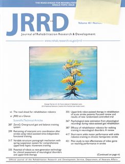Seller image for JRRD: Journal of Rehabilitation Research and Development Vol 48 No. 4 2011 The Road Ahead for Rehabilitation Robotics (Single-topic issue) for sale by Never Too Many Books