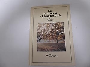 Seller image for Das persnliche Geburtstagsbuch 30. Oktober. Hardcover for sale by Deichkieker Bcherkiste