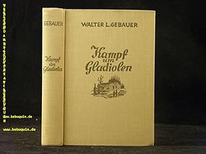 Image du vendeur pour Kampf um Gladiolen. Kriminalroman. mis en vente par Antiquariat Bebuquin (Alexander Zimmeck)