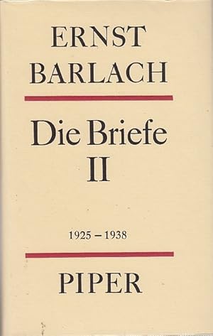 Immagine del venditore per Barlach, Ernst: Die Briefe, Teil: 2., 1925 - 1938 / Ernst Barlach, Hrsg. von Friedrich Dross venduto da Licus Media