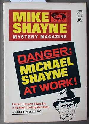 Seller image for MIKE Shayne - Mystery Magazine (Pulp Digest Magazine); Vol. 30 No. 5 April 1972 Published by Renown Publications Inc. Danger - Michael Shayne At Work by Brett Halliday; for sale by Comic World