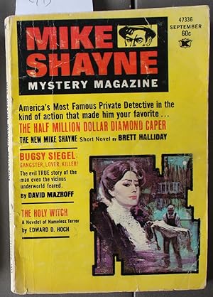 Imagen del vendedor de MIKE Shayne - Mystery Magazine (Pulp Digest Magazine); Vol. 31 No. 4 September 1972 Published by Renown Publications Inc. Americas Most Famous Private Detective In The Kind Of Action That Made Him Your Favourite The Half Million Dollar Diamond Caperr a la venta por Comic World