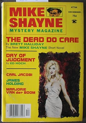 Seller image for MIKE Shayne - Mystery Magazine (Pulp Digest Magazine); Vol. 39, No. 6, December 1976 Published by Renown Publications Inc. - The Dead Do Care by Brett Halliday; Day Of Judgement by Ed Hoch; Carl Jacobi; James Holding; Marjorie Can Der Boom; for sale by Comic World