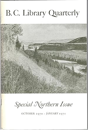 Immagine del venditore per British Columbia Library Quarterly, Volume 34, Numbers 2 & 3, Ocober 1970 - January 1971 venduto da Purpora Books