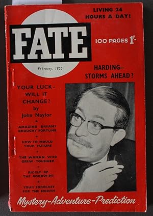 Bild des Verkufers fr FATE (UK Edition Pub. ; Pulp Digest Magazine); Vol. 2, No. 4, February 1956 Mystery Adventure Prediction zum Verkauf von Comic World