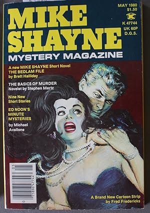 Seller image for MIKE Shayne - Mystery Magazine (Pulp Digest Magazine); Vol. 44, No. 5 May 1980 Published by Renown Publications Inc. - The Bedlam File by Brett Halliday; Ed Noons Minute Mysteries by Michael Avallone; for sale by Comic World