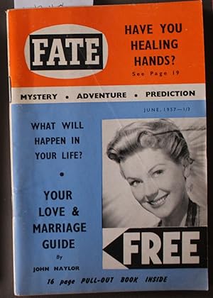 Seller image for FATE (UK Edition Pub. ; Pulp Digest Magazine); Vol. 3, No. 8, June 1957 Mystery Adventure Prediction - What Will Happen in your life?; Your Love & Marriage Guide for sale by Comic World