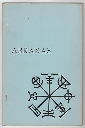 Imagen del vendedor de Abraxas 1 (Volume 1, Number 1, 1968) a la venta por Philip Smith, Bookseller