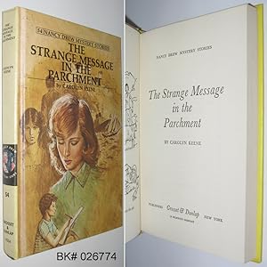 Seller image for The Nancy Drew Mystery Stories: The Strange Message in the Parchment Number 54 for sale by Alex Simpson