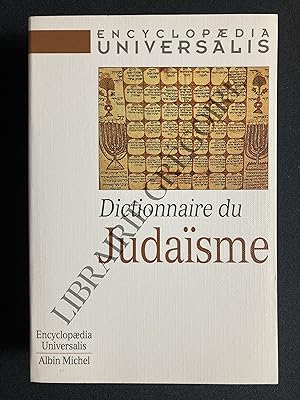 Seller image for DICTIONNAIRE DU JUDAISME for sale by Yves Grgoire