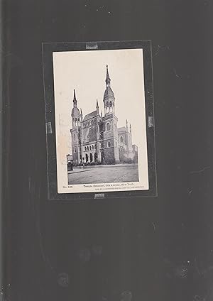 Seller image for Temple Emanuel, 5th Avenue, New York for sale by Meir Turner
