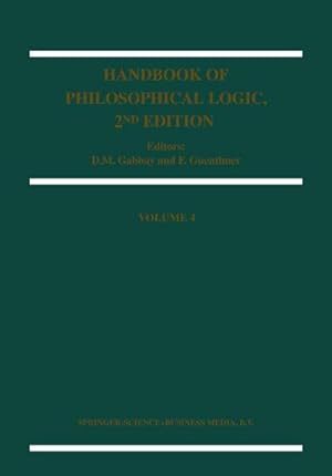 Bild des Verkufers fr Handbook of Philosophical Logic zum Verkauf von AHA-BUCH GmbH