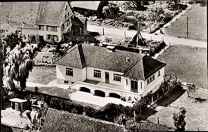 Bild des Verkufers fr Ansichtskarte / Postkarte Hirrlingen in Wrttemberg, Bausteine fr Kindergarten, Luftbild, Blick auf den Ort zum Verkauf von akpool GmbH